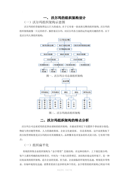 沃尔玛组织架构