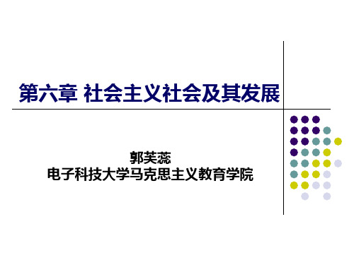 第六章 社会主义社会及其发展(郭芙蕊)