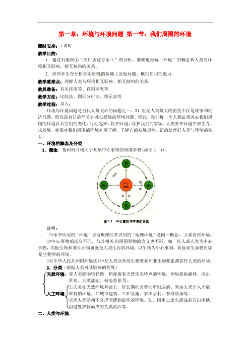 人教版高中地理选修6《第一章 环境与环境问题 第一节 我们周围的环境》_20