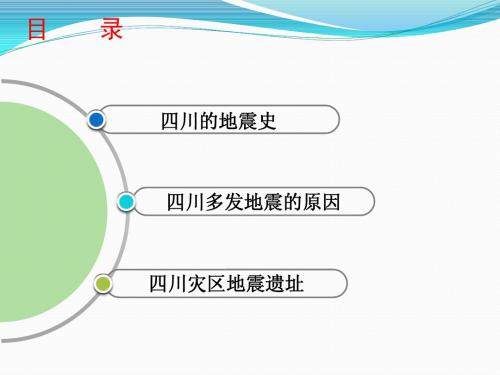 四川地震那些事