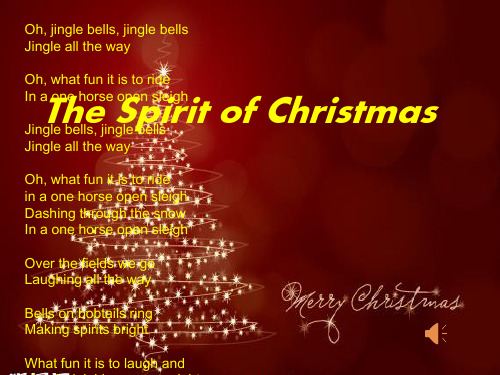 初中英语_The Spirit of Christmas教学课件设计