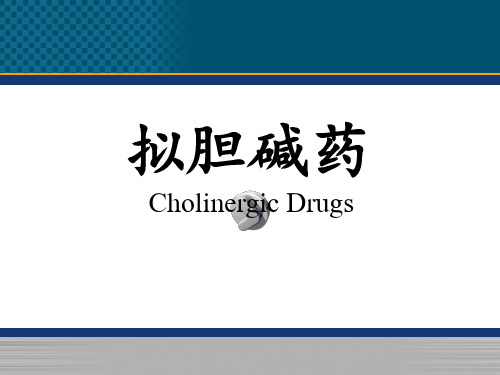 胆碱受体激动药