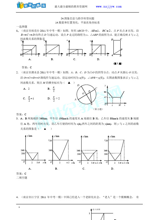 2011年全国中考数学模拟汇编53实验应用型问题(2份)
