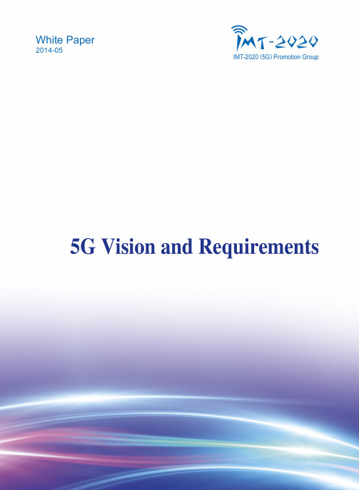 IMT-2020(5G)PG-WHITE PAPER ON 5G VISION AND REQUIREMENTS_V1.0