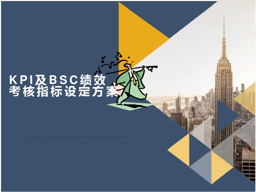 KPI及BSC绩效考核指标设定方案