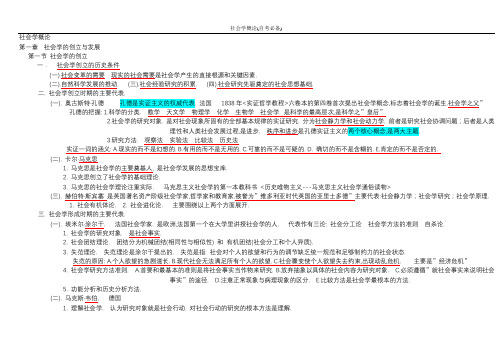 社会学概论(自考必备)