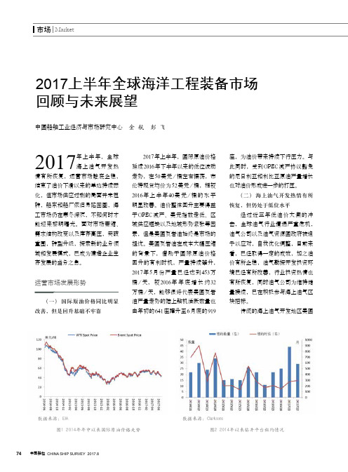 2017上半年全球海洋工程装备市场回顾与未来展望