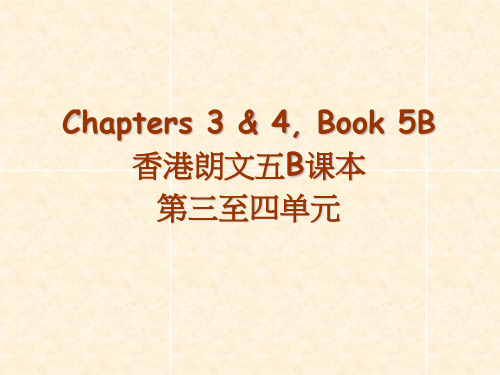 Chapter34香港朗文五年级下