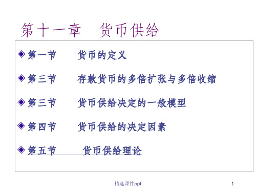 《货币供给》PPT课件 (2)