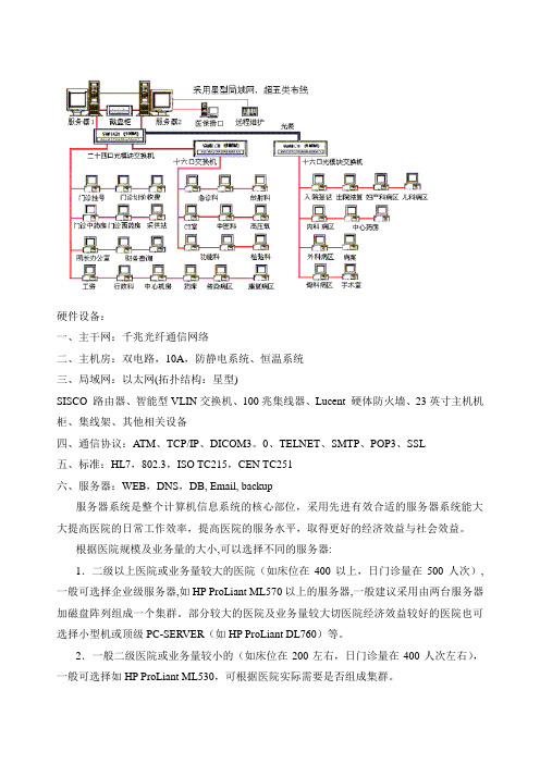 HIS系统结构图