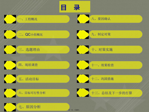 中交二航局西成客专项目部隧道防排水安装施工质量控制QC小组成果