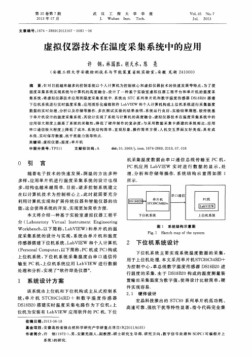 虚拟仪器技术在温度采集系统中的应用