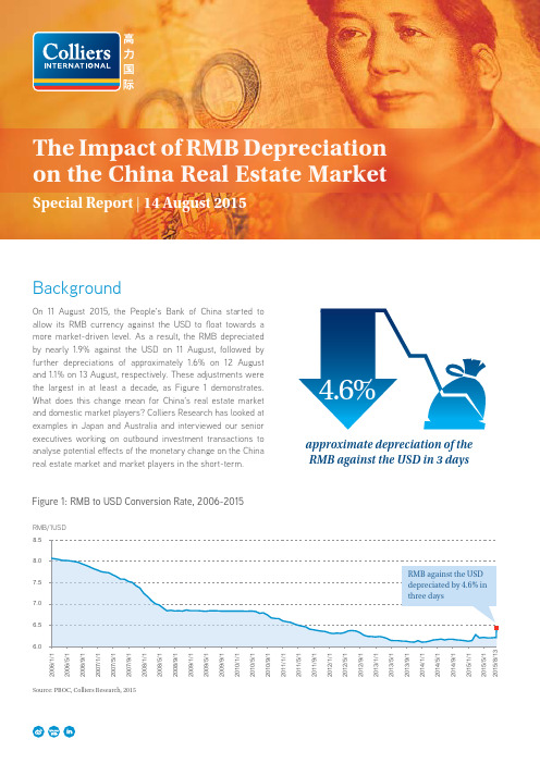 The Impact of RMB Depreciation on the China Real Estate Market ENG