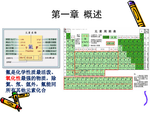 氟化工--第一章 概述