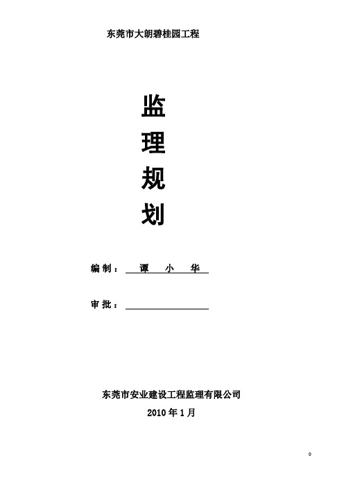 广州国际安全数据解决方案中心监理规划