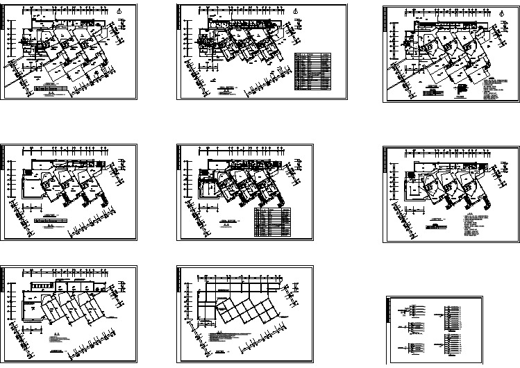 某多层幼儿园教学楼配电设计cad全套施工图（含弱电设计，含消防设计）