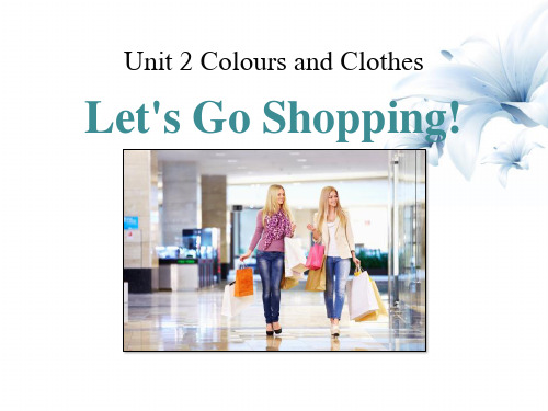 《Let's Go Shopping!》Colours and Clothes (1) 图文