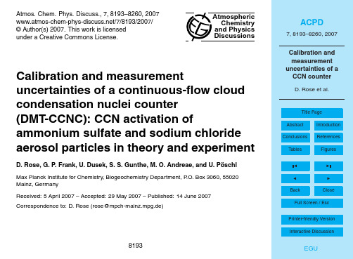 calibrationMeasurementUncertaintiesCCN2007ACPD