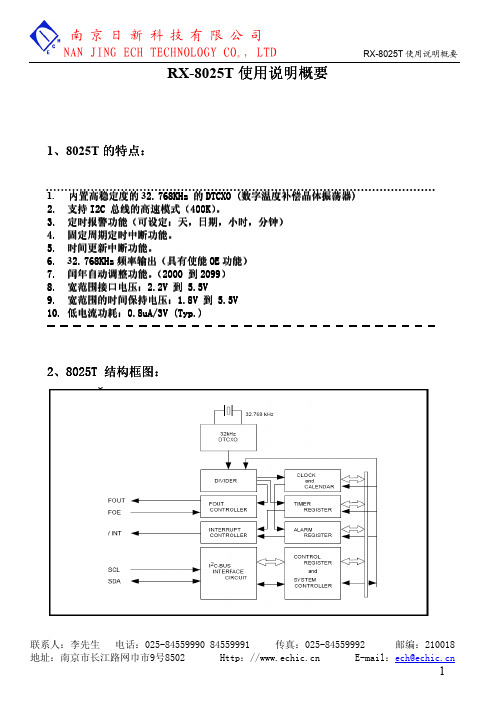 RX8025T