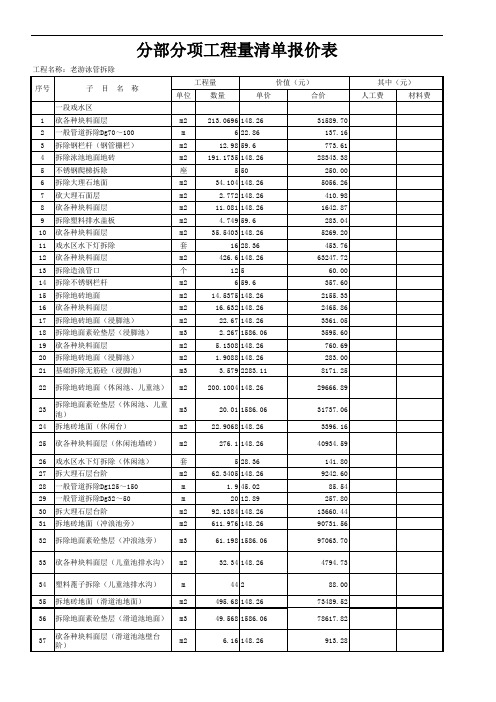 拆除清单(A4竖)