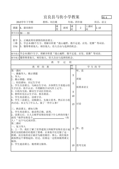 6、最佳路径