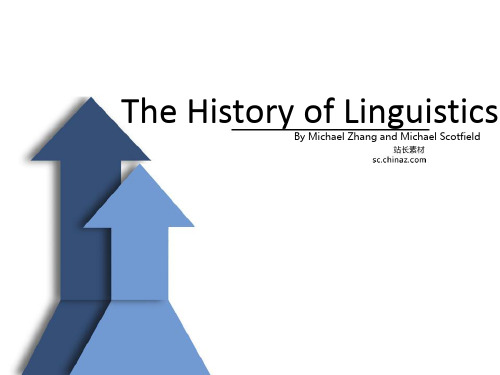 History of Linguistics