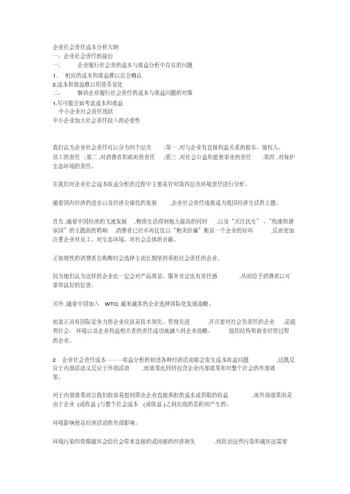 企业社会责任成本分析大纲.pdf