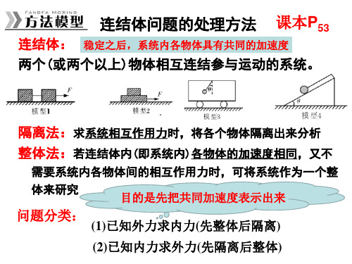 第2讲  牛顿第二定律(连接体问题,临界极值、超失重)