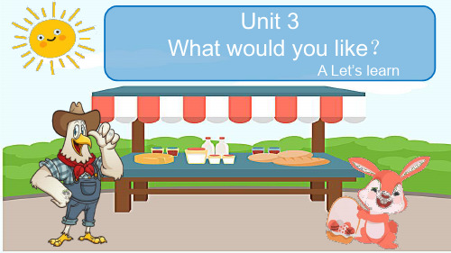 五上Unit3WhatwouldyoulikeALet’slearn