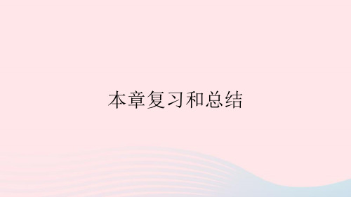 八年级物理上册第四章光现象本章复习和总结课件新版新人教版