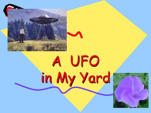 UFO 研究生英语课件