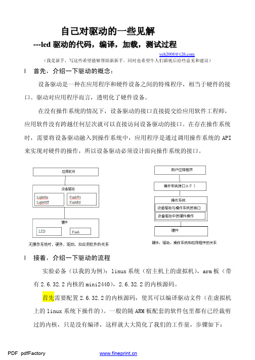 驱动总结