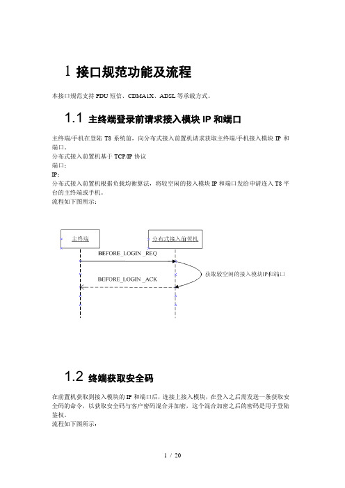 平台与终端接口规范V1.3(实际需要实施部分)