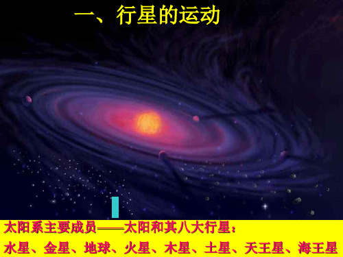 《行星的运动》PPT课件