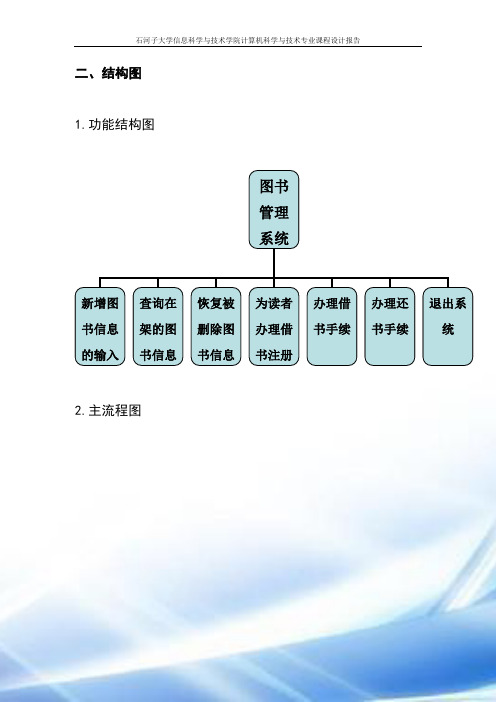 数据结构——图书管理系统