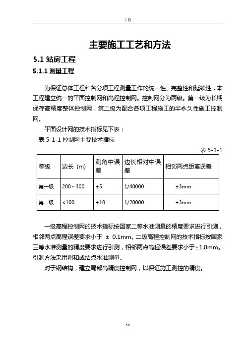 高铁站主要施工工艺和方法