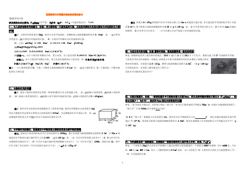 人教版《第14章_压强和浮力》计算题分类总结及强化练习