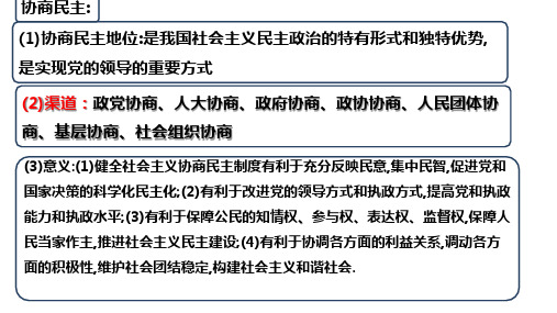 高中政治必修三6.2民族区域自治制度精品课件