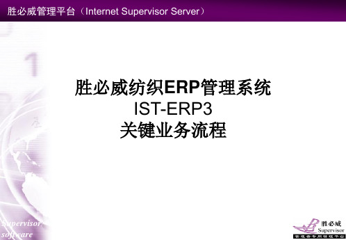 纺织管理软件,纺织ERP,胜必威纺织ERP系统业务流程