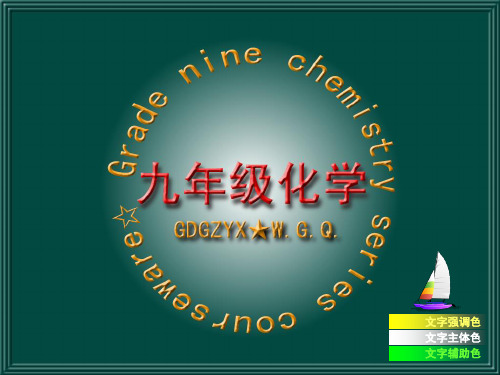 人教版化学-九年级上册-《元素》第一课时名师课件