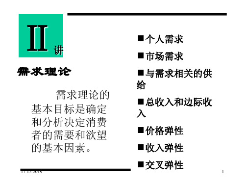 需求理论(PPT 50页)