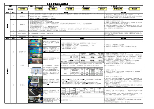 锂电池制造 正极挤压涂布作业指导书(标准详细)