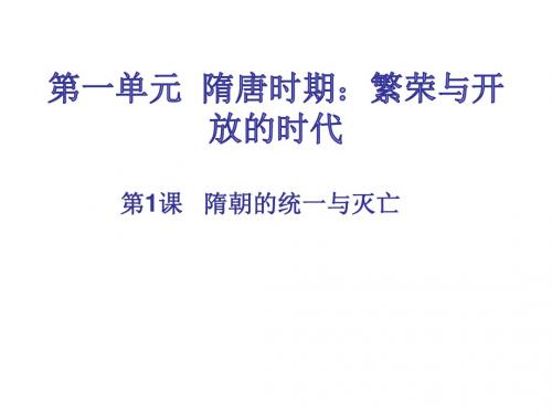 人教版七年级下历史全册分课练习共21课(共159张PPT)