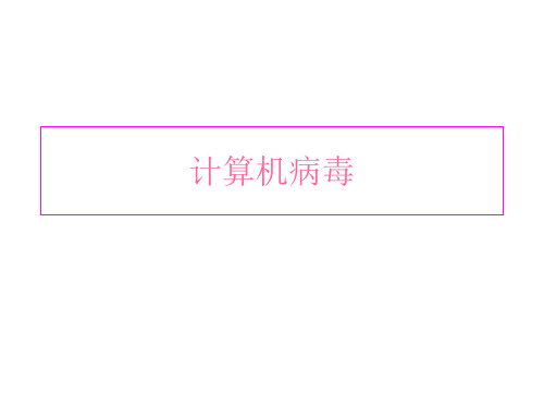 计算机病毒.ppt