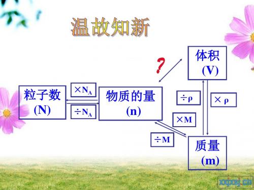 苏教版高中化学必修一 专题一第1单元 课时3 物质的聚集状态课件 (共36张PPT)