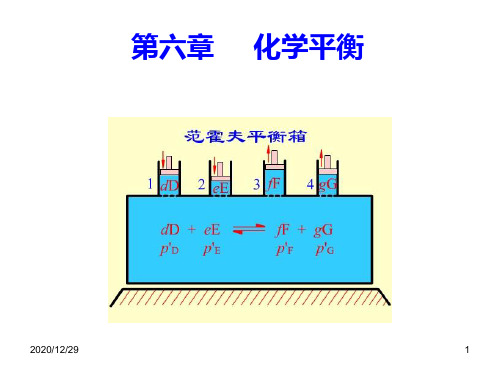 物理化学化学平衡PPT课件