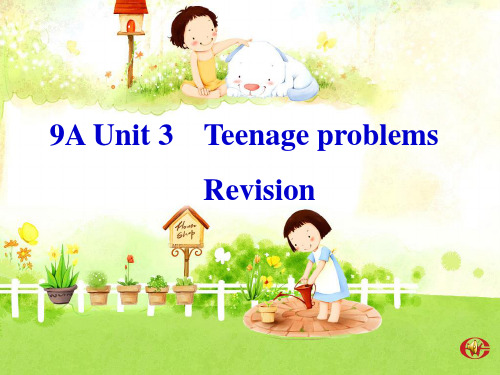 牛津英语9A Unit3 复习课件 9A Unit 3 Revision