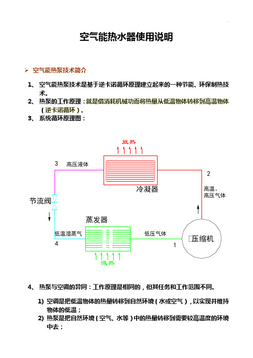 同益空气能使用说明