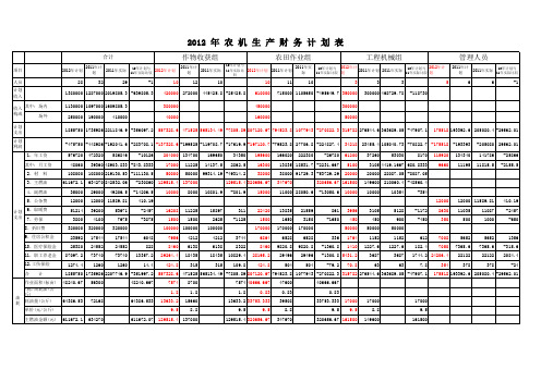 2011   2012年财务计划修改