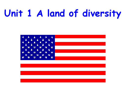 选修8Unit 1 A land of diversity 课文理解及语言点公开课